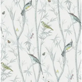 Tapeta Vliesová tapeta 118267 Next vol. 1 Listí šedá