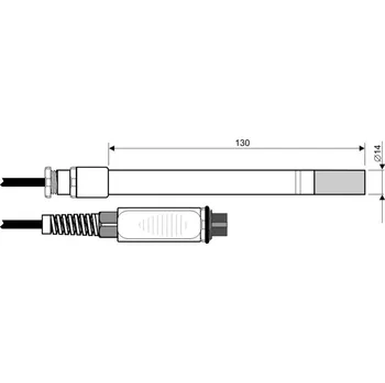 Delta OHM HP478ACR Kombinovaná sonda teploty Pt100 a relativní vlhkosti