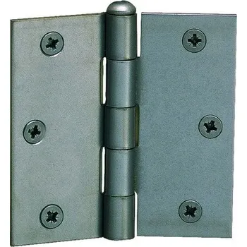 Závěs se zanýtovaným čepem z nerezové oceli, 64x62 mm, nerez