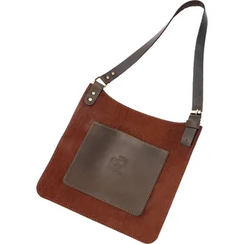 Pracovní zástěra Kožený Chránič na hruď BeaverCraft AP5 hnědá