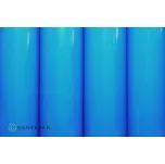 Polyesterová nažehlovací fólie ORACOVER 2m (fluorescenční modrá)