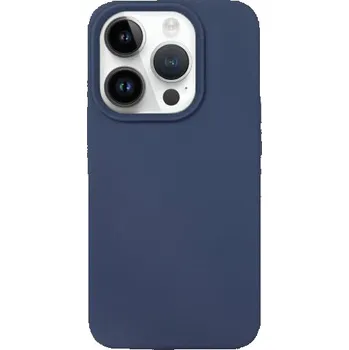 Pouzdro na mobilní telefon POČÍTÁRNA Silikonový ochranný kryt pro Apple iPhone 14 - Tmavě modrá