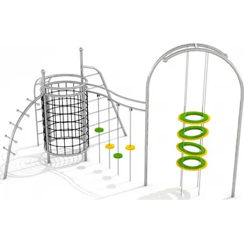 Hra na zahradu Šplhací sestava Eskalo 4