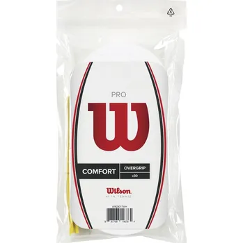 Omotávky Wilson Pro Overgrip 30 ks, white WILSON