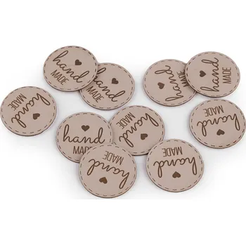 Nášivka Nášivka / štítek z eko kůže - hand made