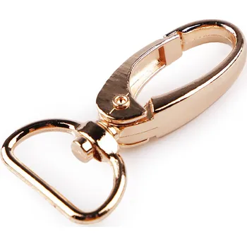 Kovová karabina otočná, průvlek 20 mm