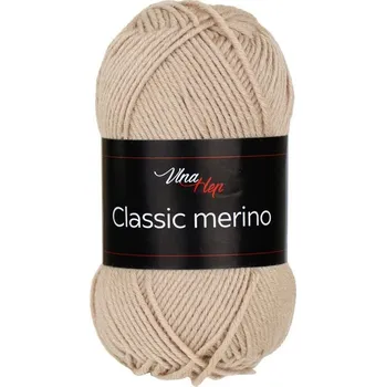 Vlna-hep Příze Classic merino - 61012 béžová