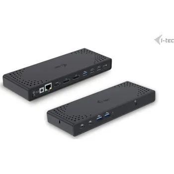 USB hub i-tec USB-C Triple Display Docking Station Gen 2, PD 100W C31TRIPLE4KDOCKPD