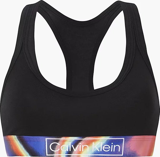 Podprsenka bralette CALVIN KLEIN (QF6825E-02), Velikost S, Barva černá