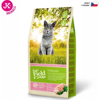 Krmivo pro kočku Sam's Field Cat Sterilised superprémiové granule 7,5 kg