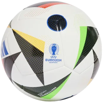 Fotbalový míč adidas Euro 2024 Training IN9366 White/Black/Glow Blue 4