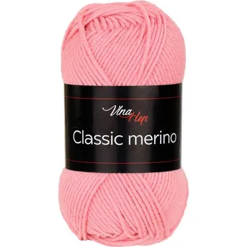 Vlna Hep Classic merino 61073 růžová barbie