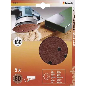 Brusný papír Děrovaný brus. papír k exc. brusce 150 K80 SB