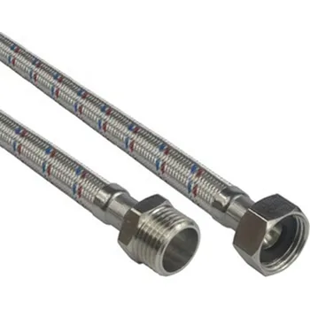 Fitinka Připojovací hadice na vodu M1/2˝xŠ1/2˝ - 600mm