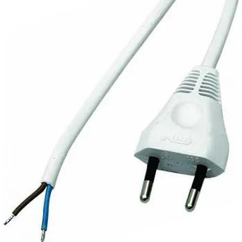 Jídelní set 59AP PP205 /1.9M BÍLÁ PŘÍPOJKA SE ZÁSTR. PL. OMYP 2X0,5 1,9M