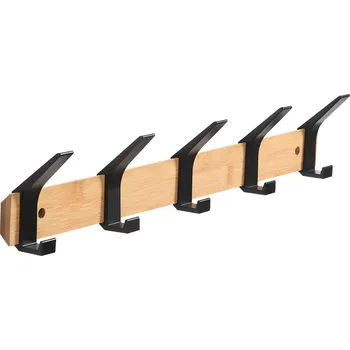Nábytkové kování Věšáková lišta, 500 × 35 × 95 mm, bambus, ocel 5855000