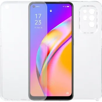 Příslušenství pro tablet VSECHNONAMOBIL 33430 Ochranný oboustranný obal Oppo Reno5Z 5G průhledný