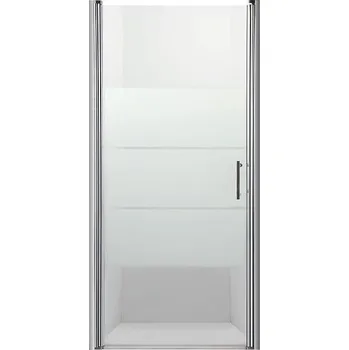 Sprchové Dvere Samos 80x190 S Potlačo-Chrom