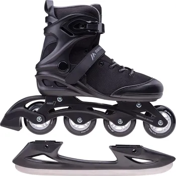 Kolečkové brusle Brusle 2v1 MARTES MOREY 2 IN 1 M000178405 – Černá 43