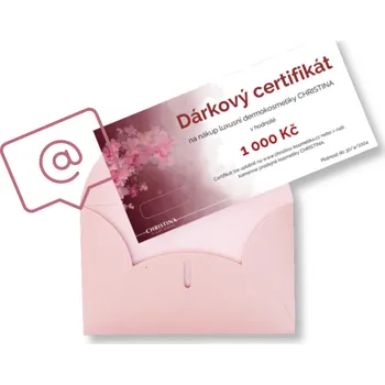 Dárkový potravinový koš Christina Cosmeceuticals Elektronický dárkový certifikát 1000Kč