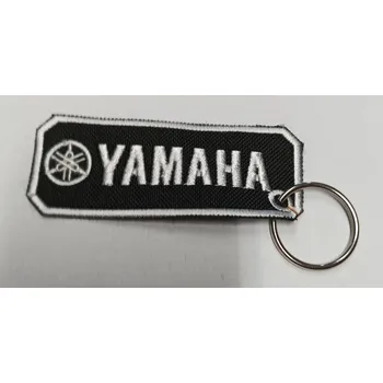 Přívěsek na klíče "klíčenka" Yamaha, černo-bílý