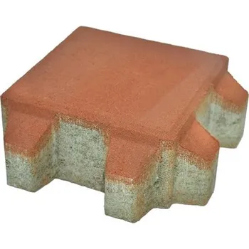 Dlažba DITON Dlažba VEGETAČNÍ 20/20/8cm červená