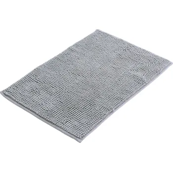 Koupelnová předložka BISK Erga Basic, koupelnová předložka 60x40 cm, model 6 Chenille Rolled, šedá, ERG-08148