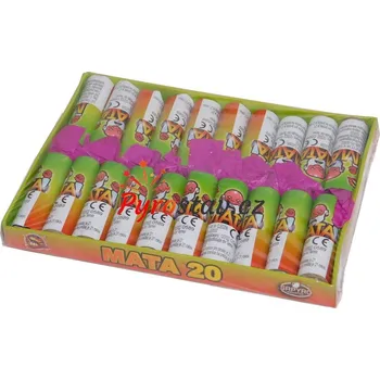 Zábavní pyrotechnika Srpyro.cz s.r.o. Petardy MATA 20