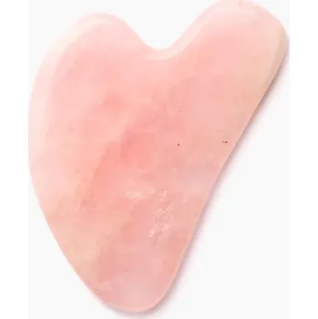 Masážní přístroj Guasha srdce - Zelený Jadeit