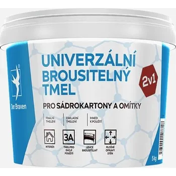 Tmel Univerzální brousitelný tmel 5 kg Den Braven