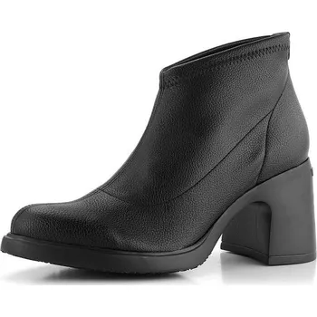Dámské kozačky Wonders kotník na podpatku Camelus Negro M-5504 - 41 | P678481