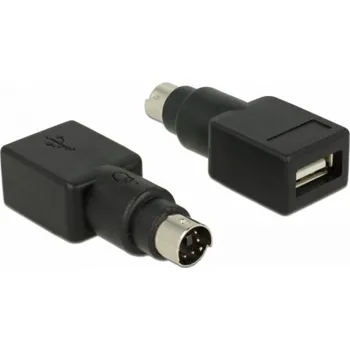 Kabel do PC Delock USB adaptér 65898 USB - PS/2 černý (65898)