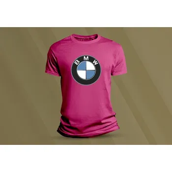 Dětské bavlněné tričko BMW. velikost 104 Fuchsia