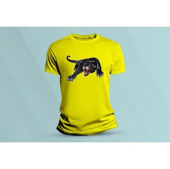 Dětská móda Dětské bavlněné tričko Puma 2. Žlutá velikost 128 (7-8 let)