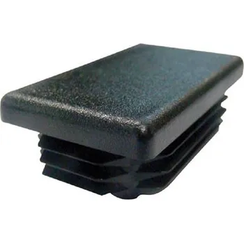 Ventilace zátka obdélníková 60x40mm LDPE ČER (10ks)