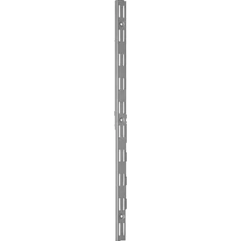 Nábytkové kování lišta dvojitá 1500mm BÍ WLD1500b