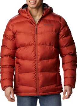 Columbia Sportswear Fivemile Butte Hooded Puffer Jacket Warp Red