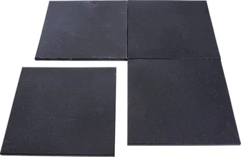 Rohožka Gorilla Sports podlahová rohož DS96267382 50 x 50 x 2 cm 4 ks černá