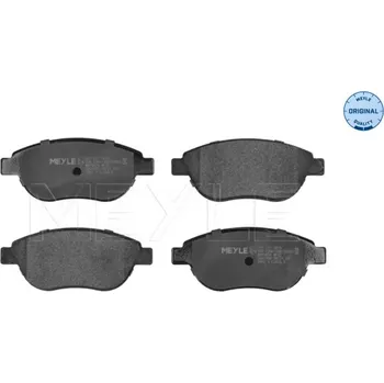 Brzdová destička Sada brzdových destiček, kotoučová brzda MEYLE 025 237 0819