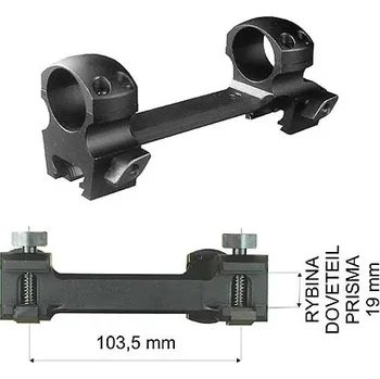 Airsoft Neuvedeno Montáž jednodílná ZKK,CZ 550 1" - 19mm