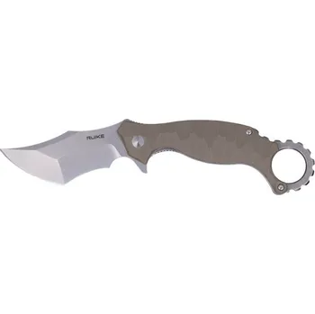 kapesní nůž Ruike P881-W kapesní nůž - karambit 7,5 cm, Stonewash, písková hnědá, G10