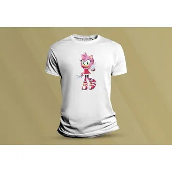 Dětské bavlněné tričko Sonic 3. Bílá velikost 152 (12-13 let)