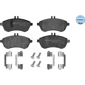 Brzdová destička Sada brzdových destiček, kotoučová brzda MEYLE 025 243 0620/K1