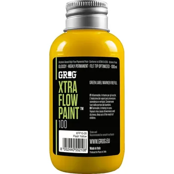 Grog Extra flow paint náplň 100 ml Barva: Death Black