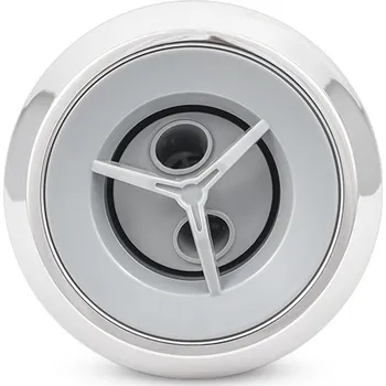 LVJ Aurora Tryska dvourotační 4", světle šedá/chrom - L-5583SG