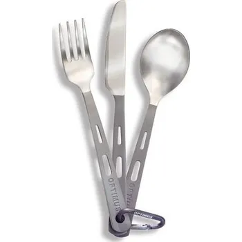 Kempingové nádobí Třídílný příbor Optimus Titanium