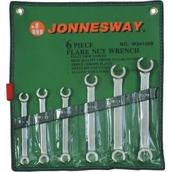 Autodíl JONNESWAY W24106S sada klíčů na převlečné matice 8-19 mm