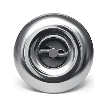 Rising Dragon Masážní tryska 3" (75 mm) Face Spinning - Smooth Stainless Steel - K77991-02