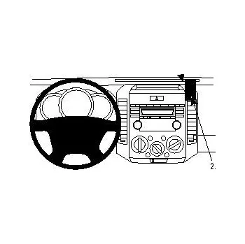 Brodit ProClip montážní konzole na palubní desku pro Mazda BT 50 07-12, 853978