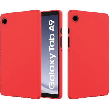 Pouzdro na tablet VSECHNONAMOBIL 67904 RUBBER Ochranný kryt pro Samsung Galaxy Tab A9 červený